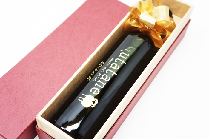 ロゴ入りワイン