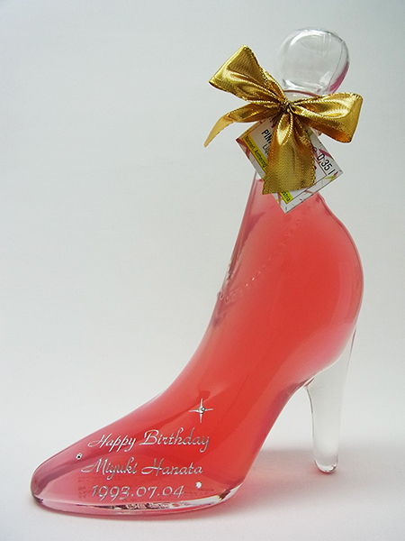 誕生日の御祝いのシンデレラ・シューピンク