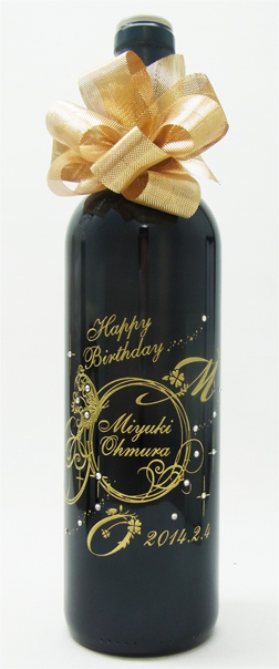 キラキラスワロ赤ワイン