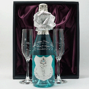 スパークリングボトル＆ペアグラス