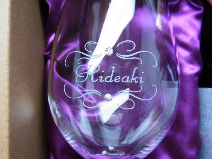 ワインとペアグラスセット