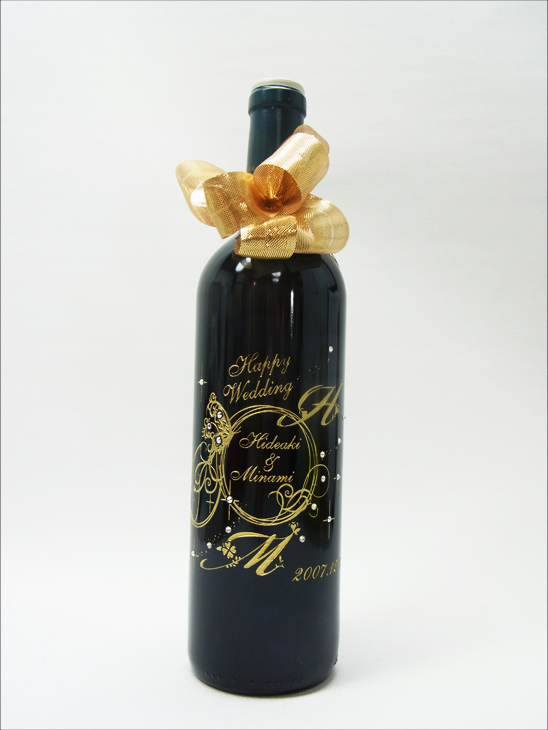 ワインとペアグラスセット